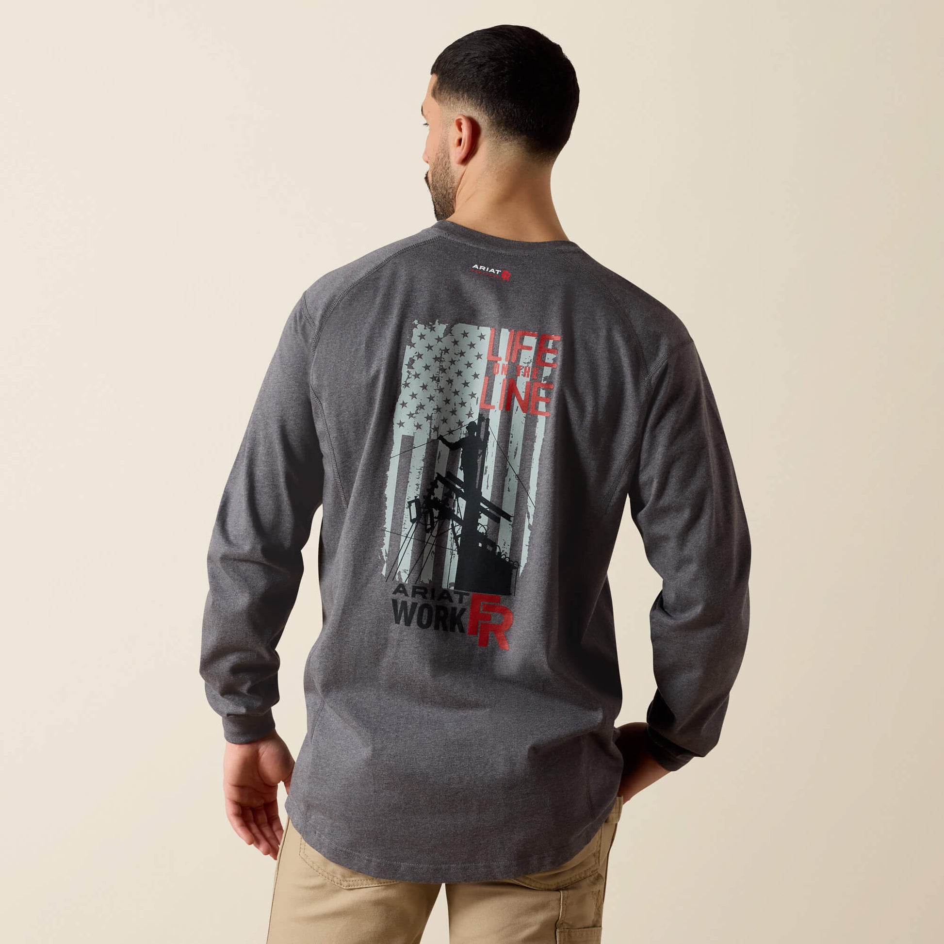 Ariat Online - FR Air Life on the Line Graphic Top