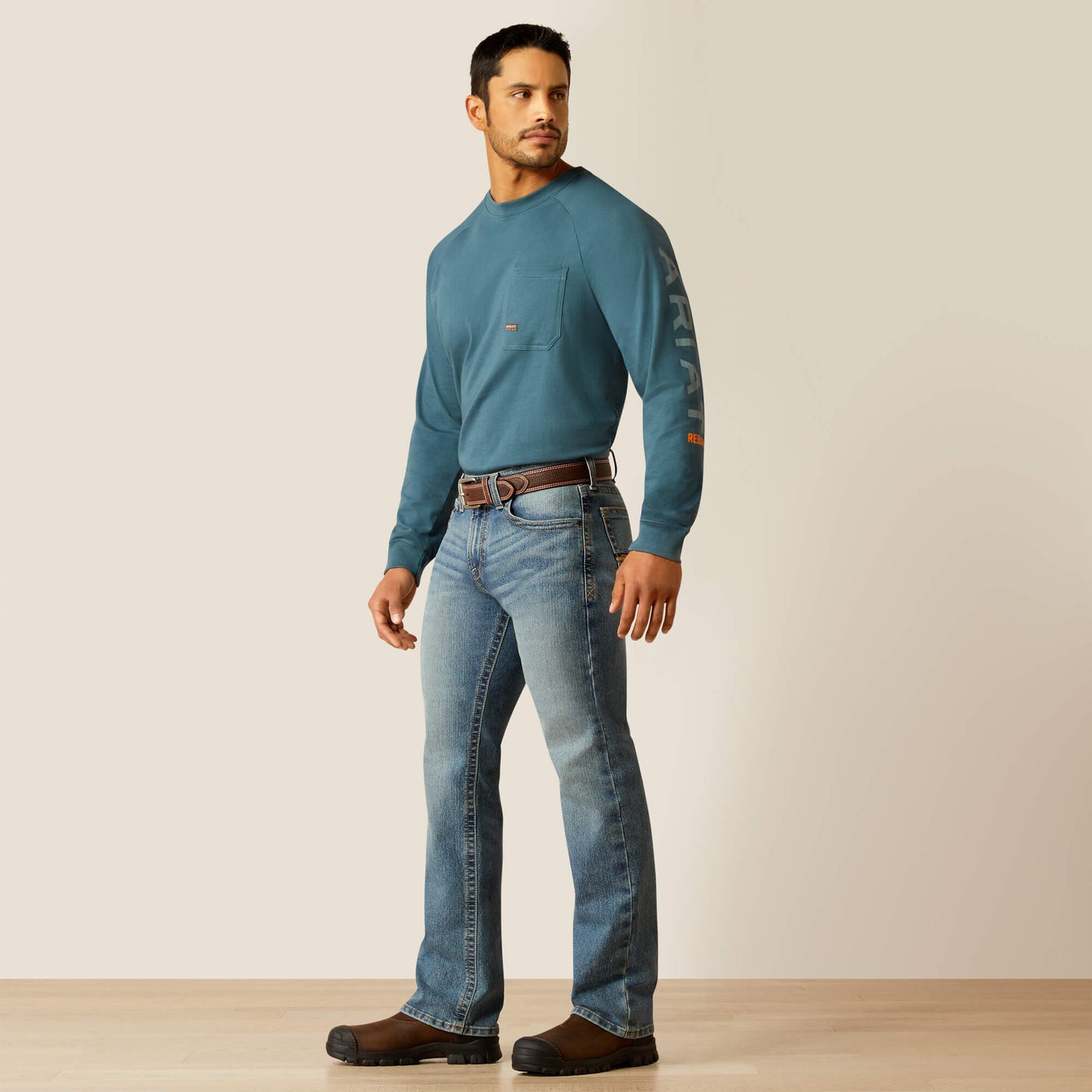 Ariat Online - Rebar M7 Slim Rail Straight Jean