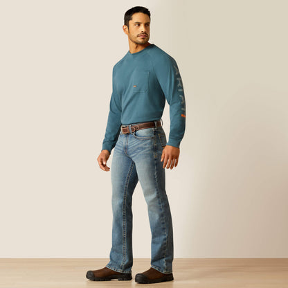 Ariat Online - Rebar M7 Slim Rail Straight Jean