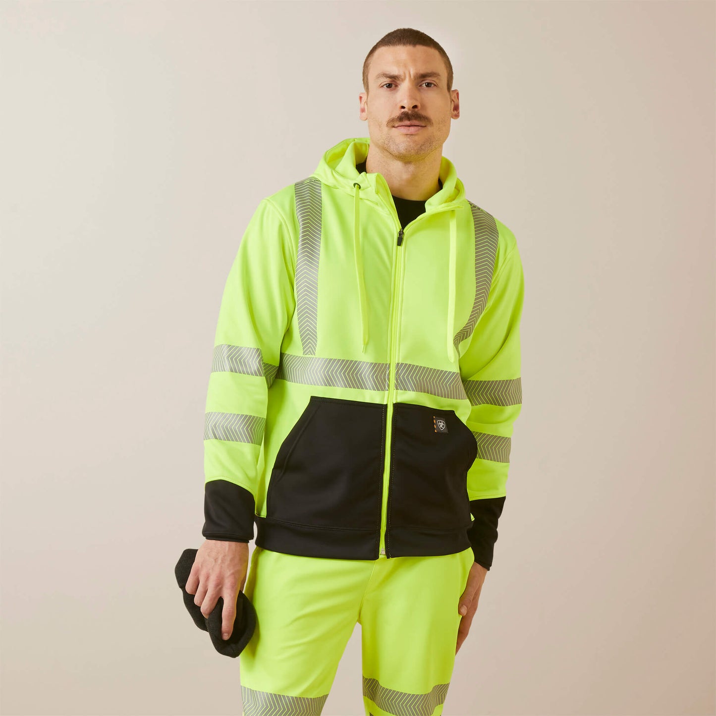 Ariat Online Shop - Rebar WorkTek Hi-Vis Full Zip Hoodie