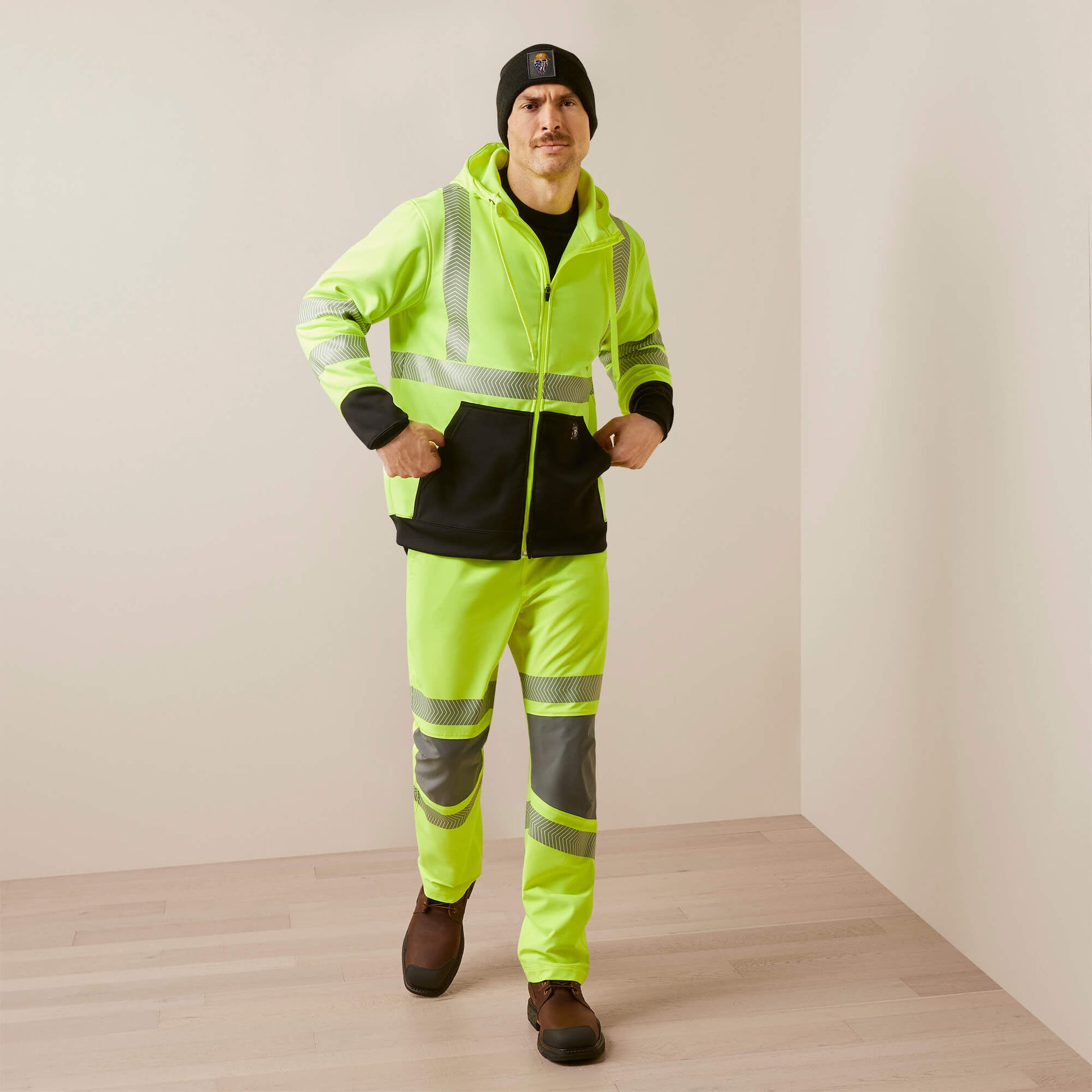 Ariat Online Shop - Rebar WorkTek Hi-Vis Full Zip Hoodie