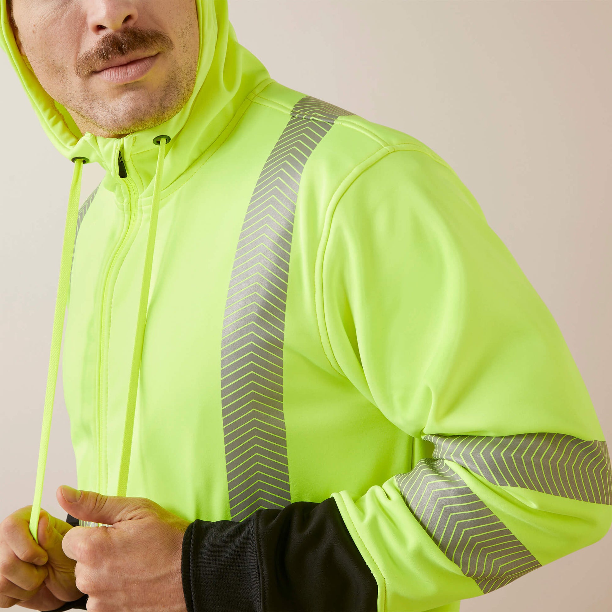 Ariat Online Shop - Rebar WorkTek Hi-Vis Full Zip Hoodie