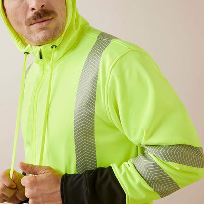 Ariat Online Shop - Rebar WorkTek Hi-Vis Full Zip Hoodie