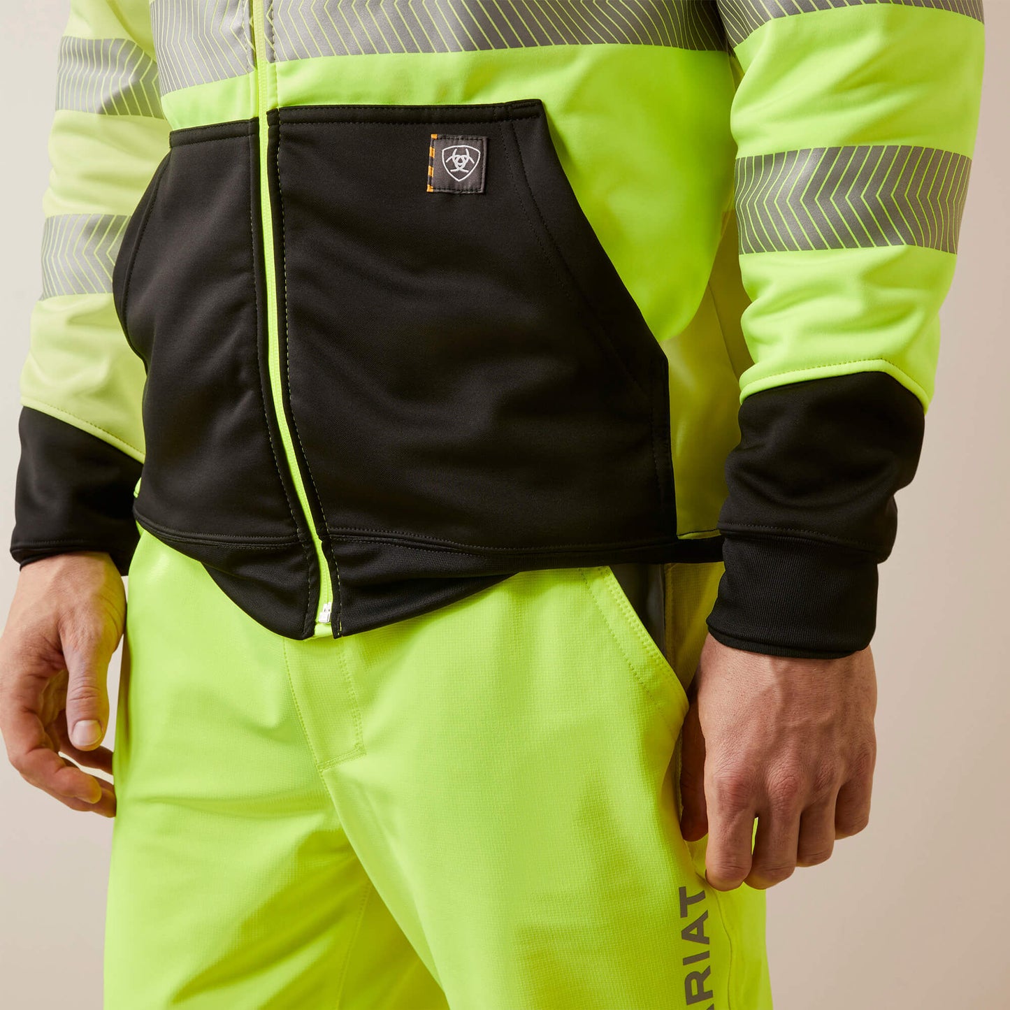 Ariat Online Shop - Rebar WorkTek Hi-Vis Full Zip Hoodie