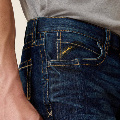 Ariat Online - Rebar M4 Low Rise DuraStretch Edge Boot Cut Jean