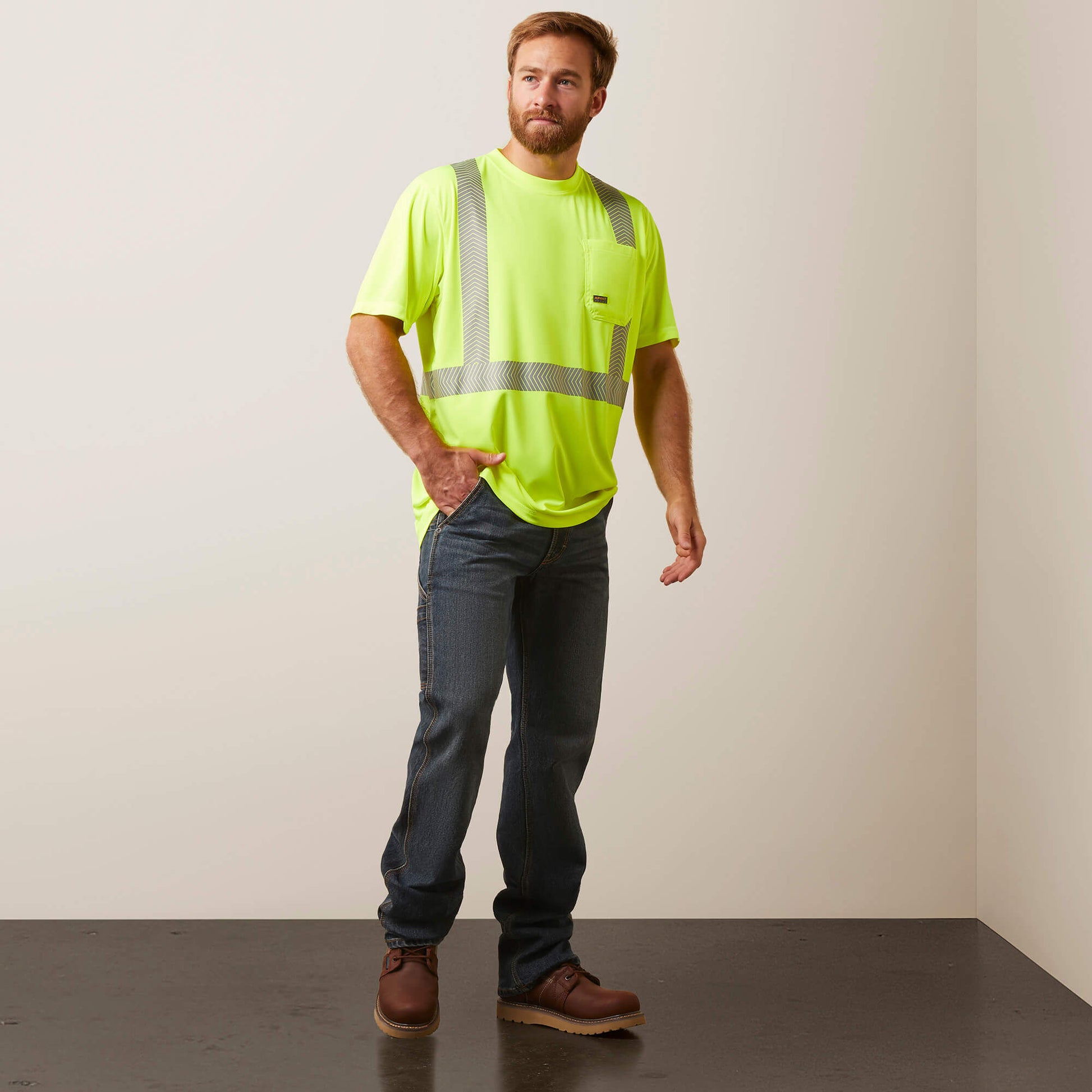 Ariat On Sale - Rebar Hi-Vis ANSI T-Shirt