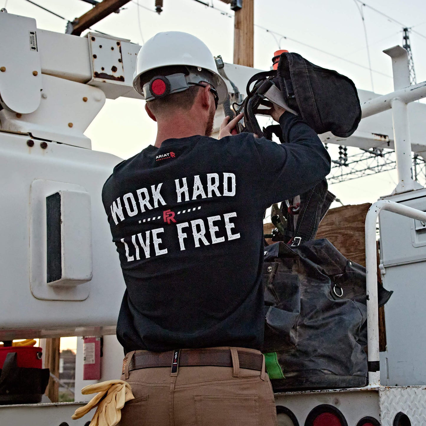 Ariat Online - FR Work Hard Live Free T-Shirt