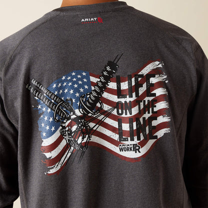 Ariat Online Shop - FR Air Lineman T-Shirt
