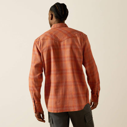 Ariat Website Store - FR Wayne Retro Fit Snap Work Shirt