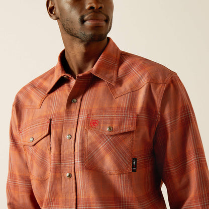 Ariat Website Store - FR Wayne Retro Fit Snap Work Shirt