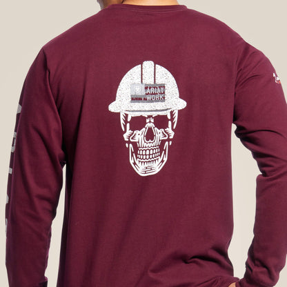 Ariat On Sale - FR Roughneck Skull Logo T-Shirt