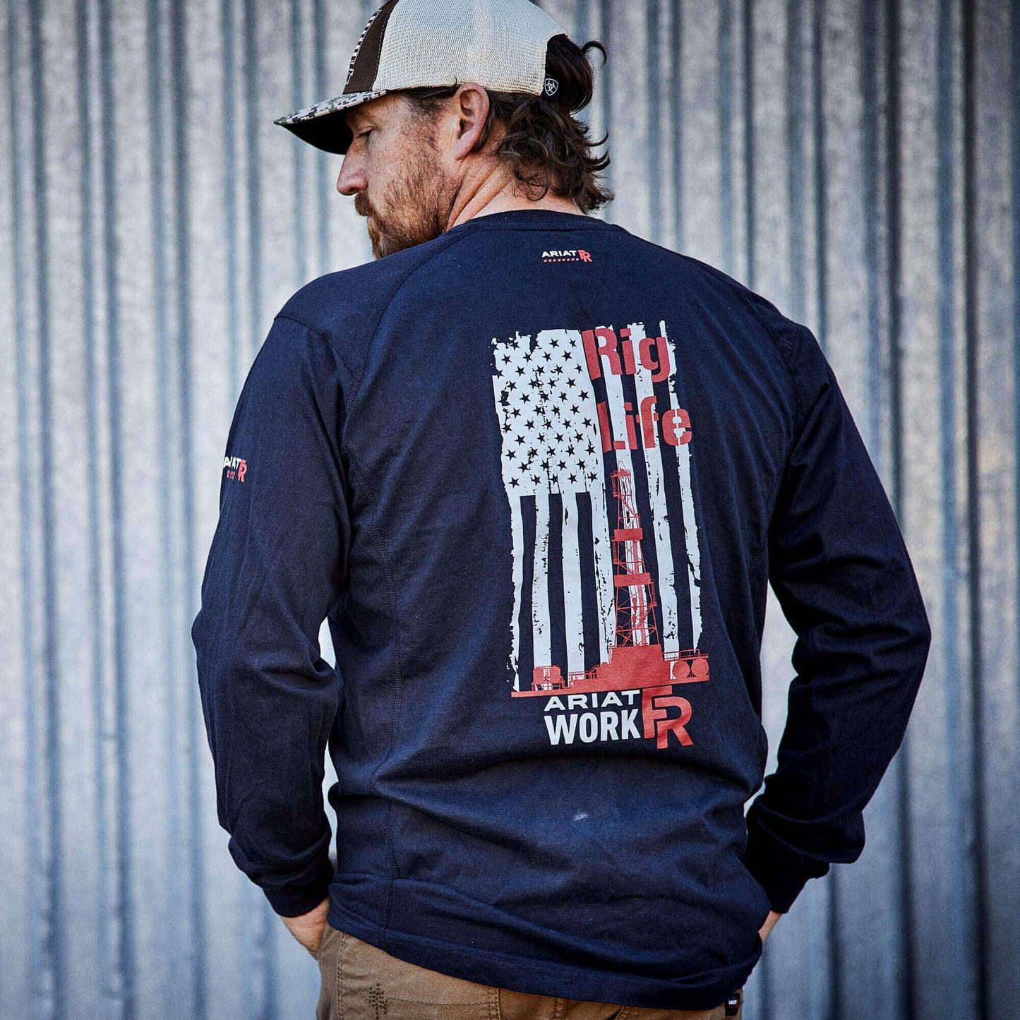 Ariat Website Store - FR Air Rig Life Graphic T-Shirt