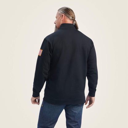 Ariat On Sale - FR Durastrech Fleece 1/2 Zip Job Shirt