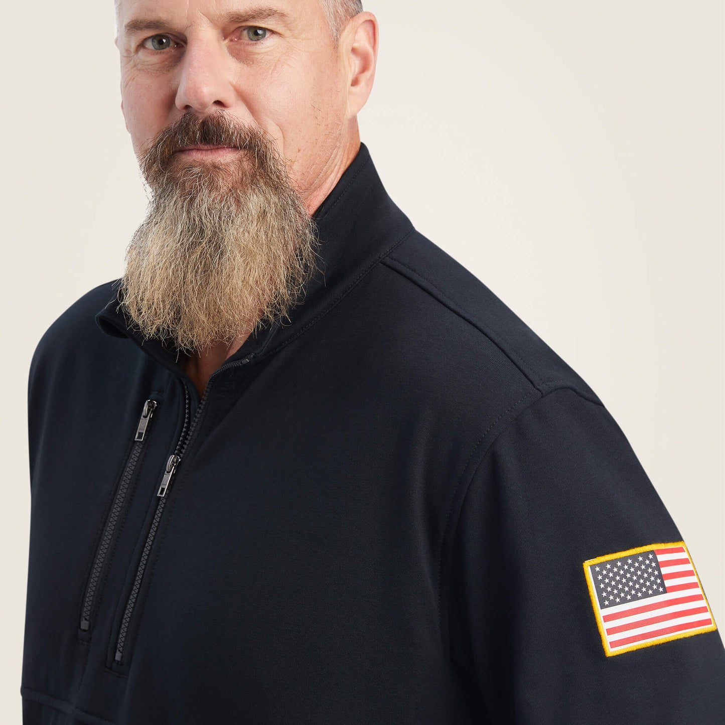 Ariat On Sale - FR Durastrech Fleece 1/2 Zip Job Shirt