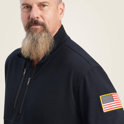 Ariat On Sale - FR Durastrech Fleece 1/2 Zip Job Shirt