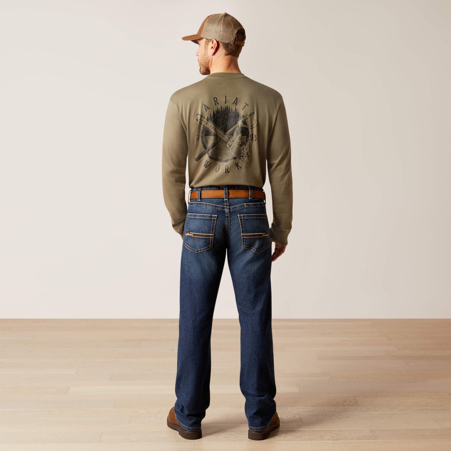 Ariat Online Shop - Rebar M5 Straight Rail Straight Jean
