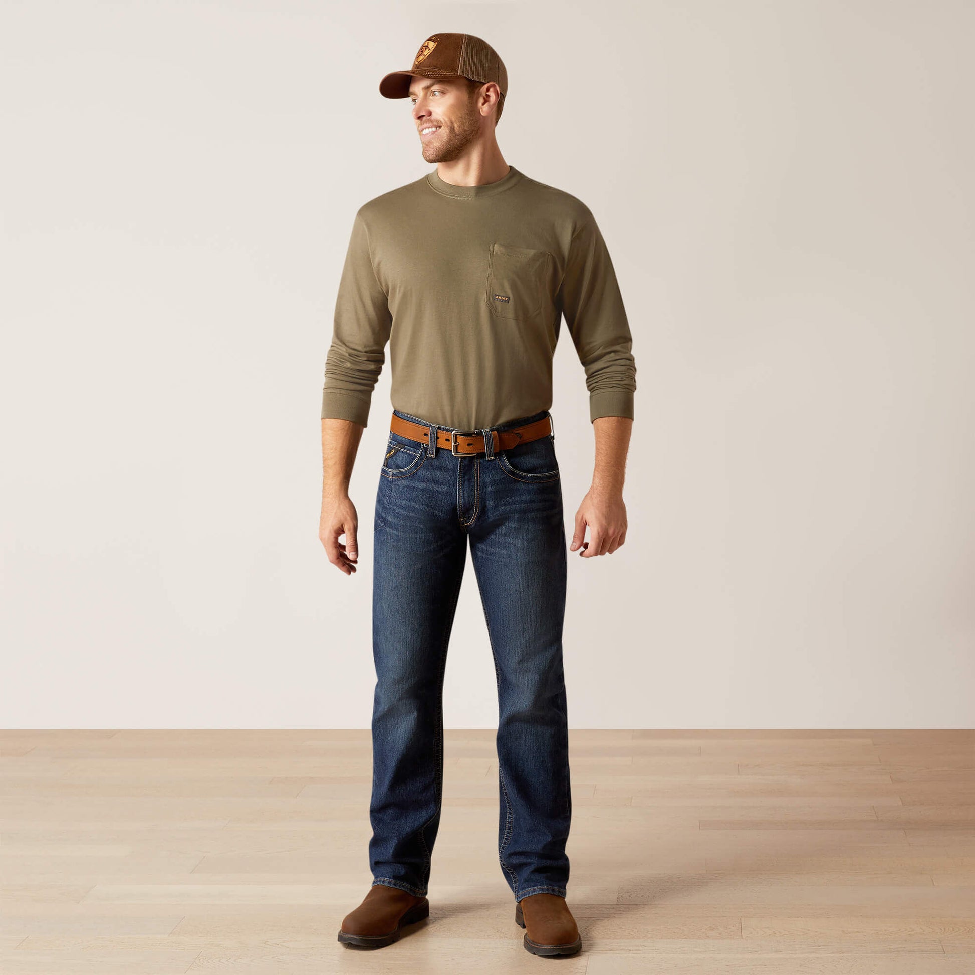 Ariat Online Shop - Rebar M5 Straight Rail Straight Jean