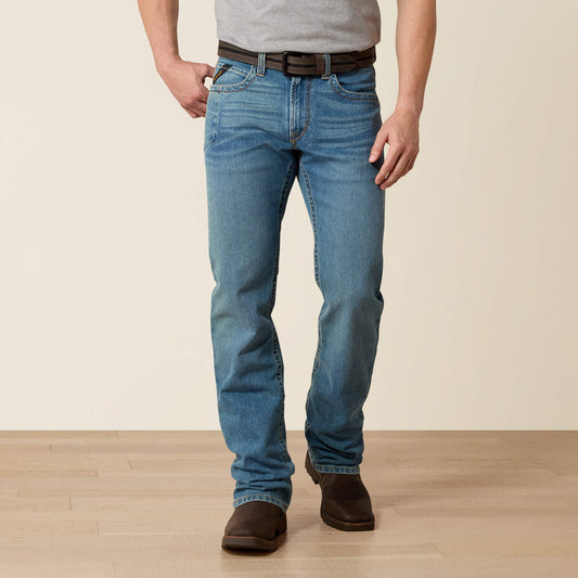 Ariat On Sale - Rebar M4 Low Rise DuraStretch Edge Boot Cut Jean