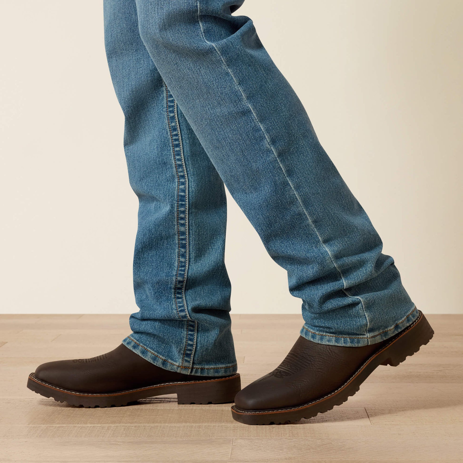 Ariat On Sale - Rebar M4 Low Rise DuraStretch Edge Boot Cut Jean