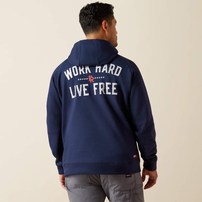 Ariat US - FR DuraStretch Work Hard Live Free Hoodie