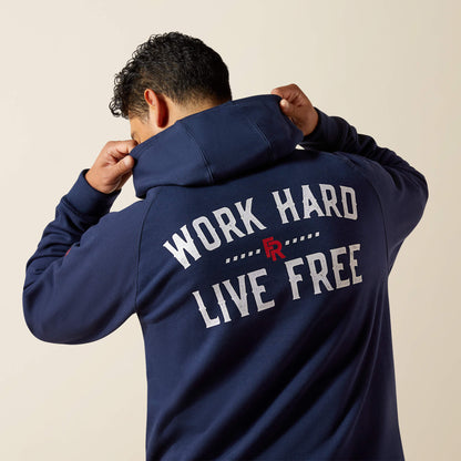 Ariat US - FR DuraStretch Work Hard Live Free Hoodie