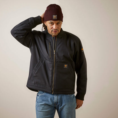 Ariat Outlet - Rebar Stretch Canvas Bomber Jacket