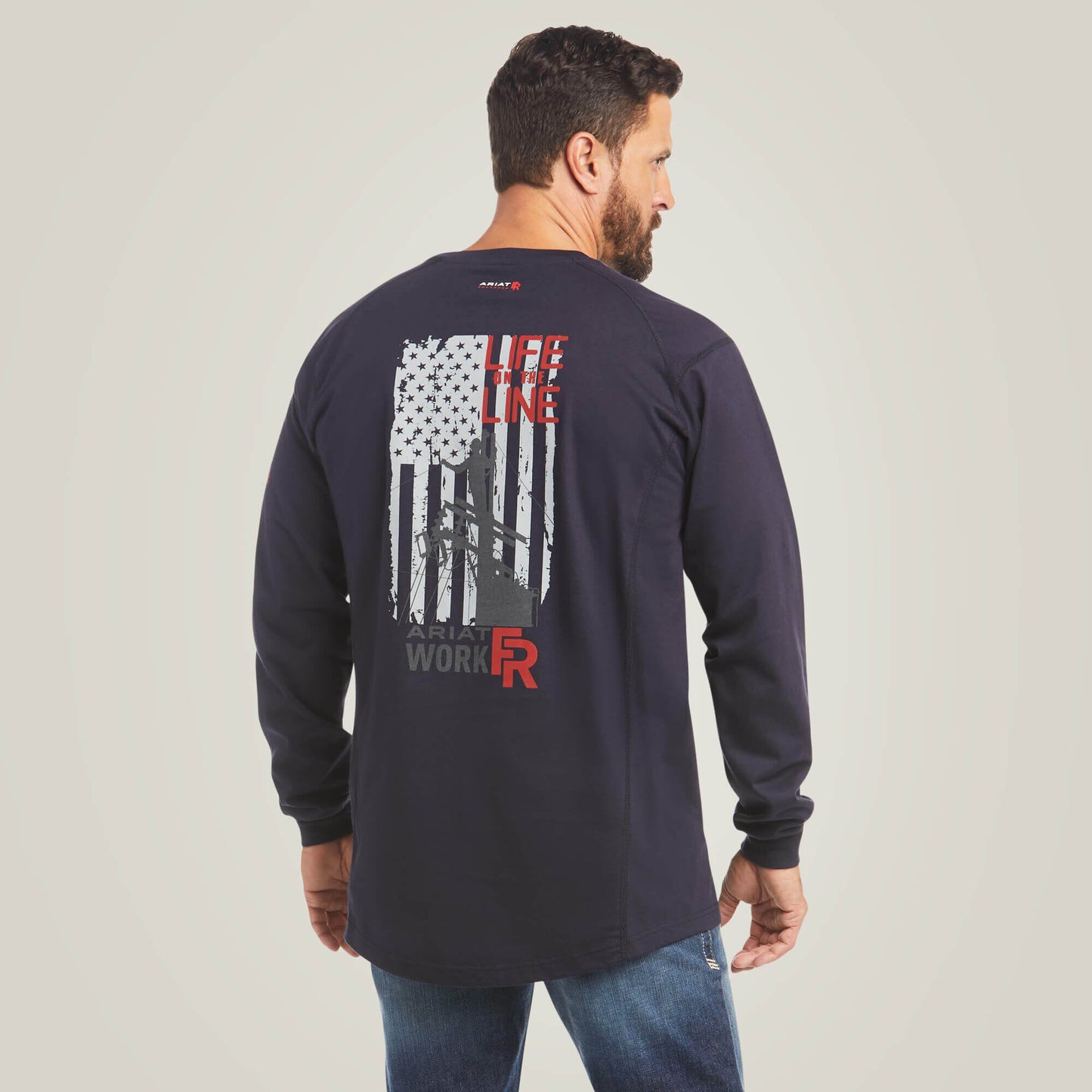 Ariat Sale - FR Air Life on the Line Graphic Top