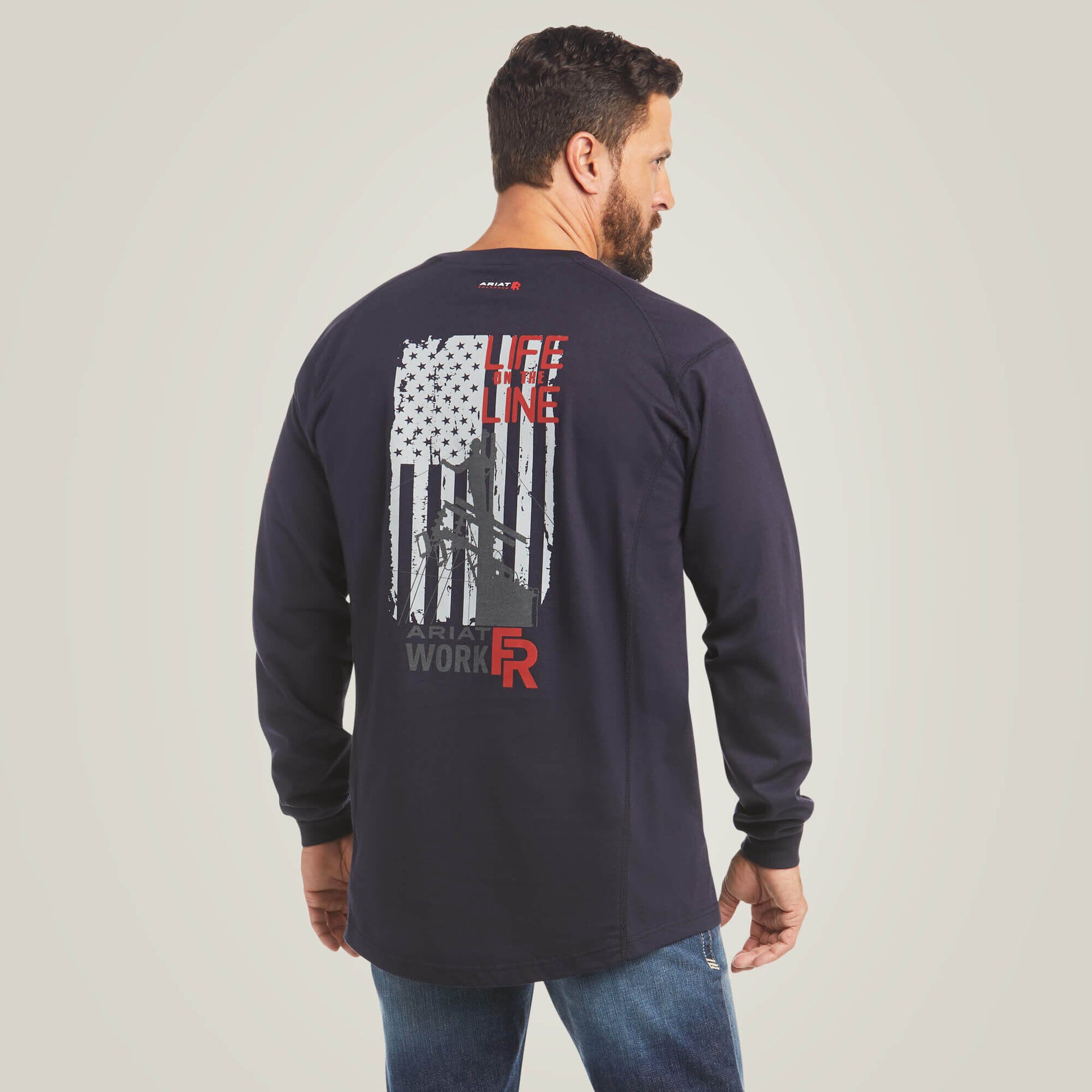 Ariat Sale - FR Air Life on the Line Graphic Top