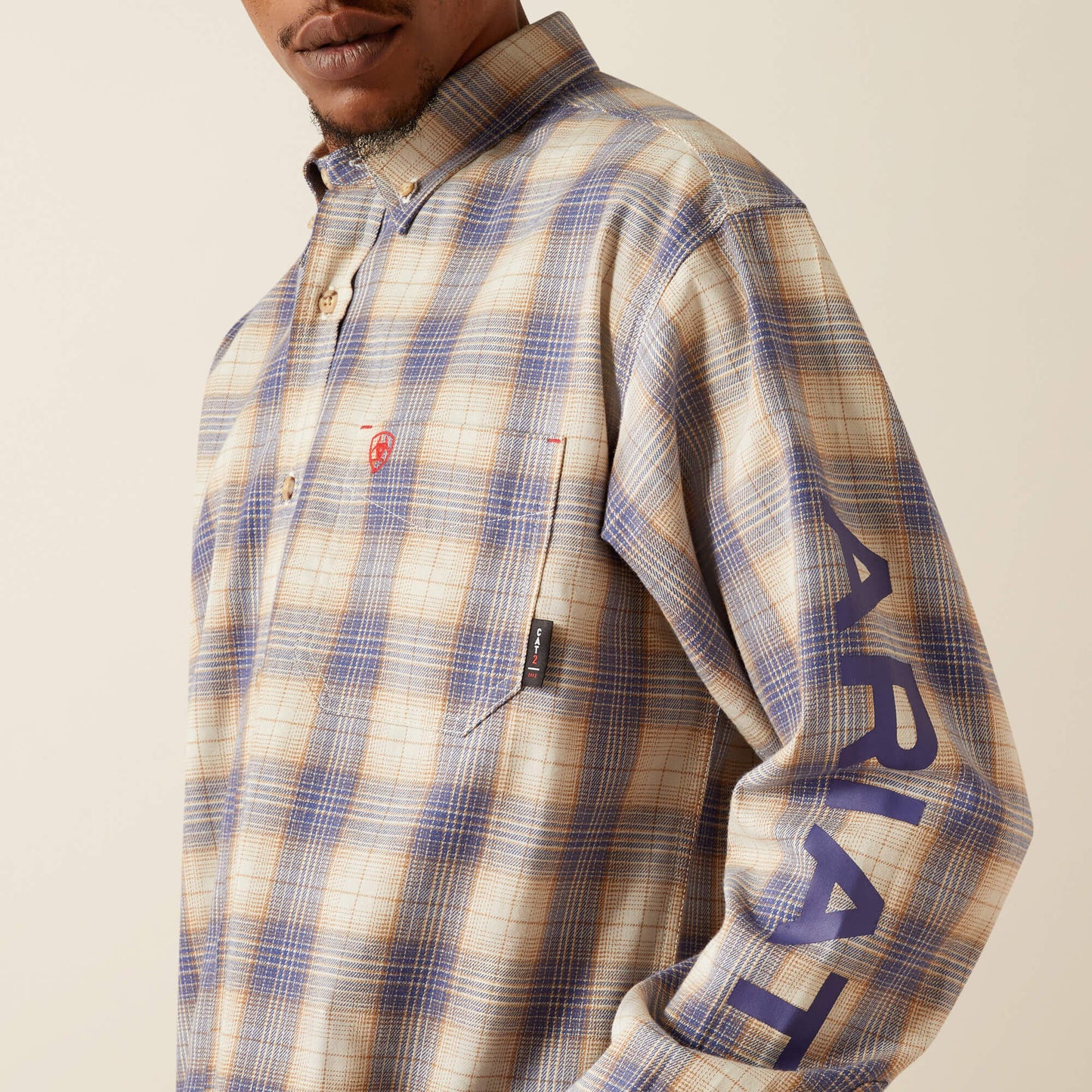 Ariat On Sale - FR Crenshaw Logo Work Shirt
