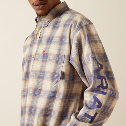 Ariat On Sale - FR Crenshaw Logo Work Shirt