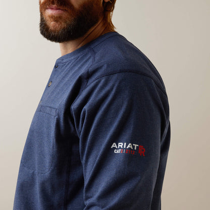 Ariat For Sale - FR Air Refinery Row Graphic Henley Top