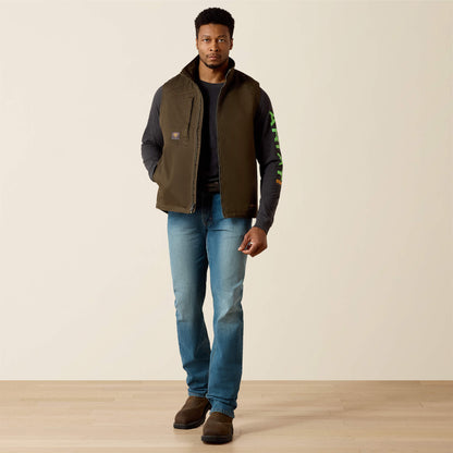 Ariat Outlet - Rebar Washed DuraCanvas Insulated Vest