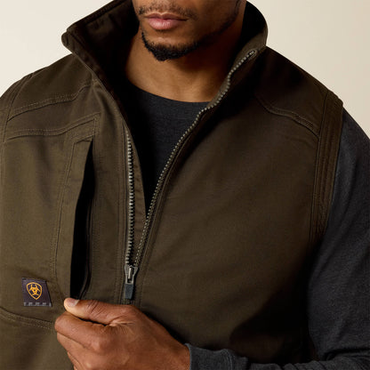 Ariat Outlet - Rebar Washed DuraCanvas Insulated Vest
