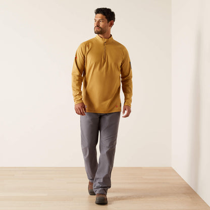 Ariat On Sale - FR Combat Stretch Patriot 1/4 Zip Work Shirt