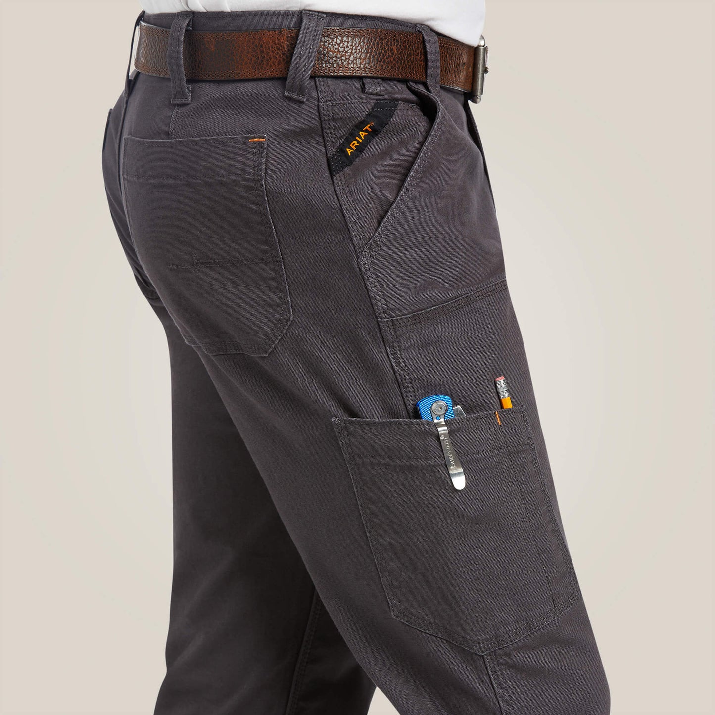Ariat Online - Rebar M7 Slim DuraStretch Made Tough Double Front Straight Pant