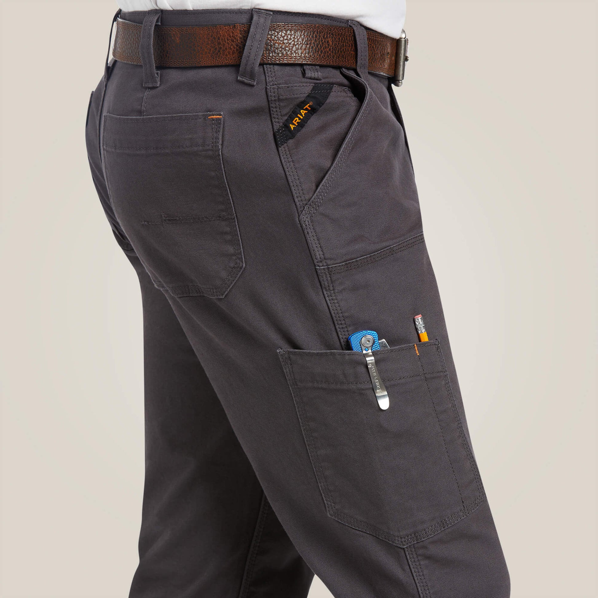 Ariat Online - Rebar M7 Slim DuraStretch Made Tough Double Front Straight Pant