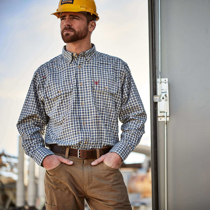 Ariat Online Shop - FR Plaid Featherlight Work Shirt