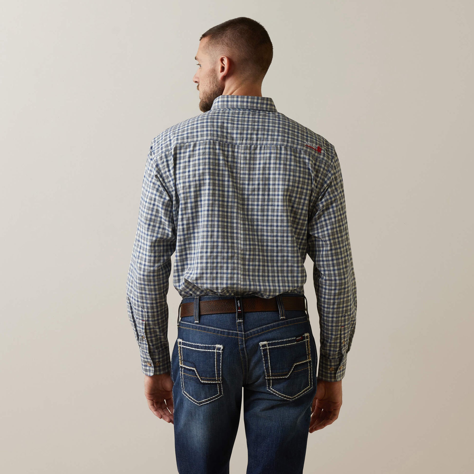 Ariat Online Shop - FR Plaid Featherlight Work Shirt