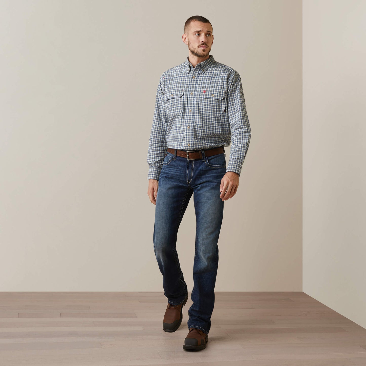 Ariat Online Shop - FR Plaid Featherlight Work Shirt