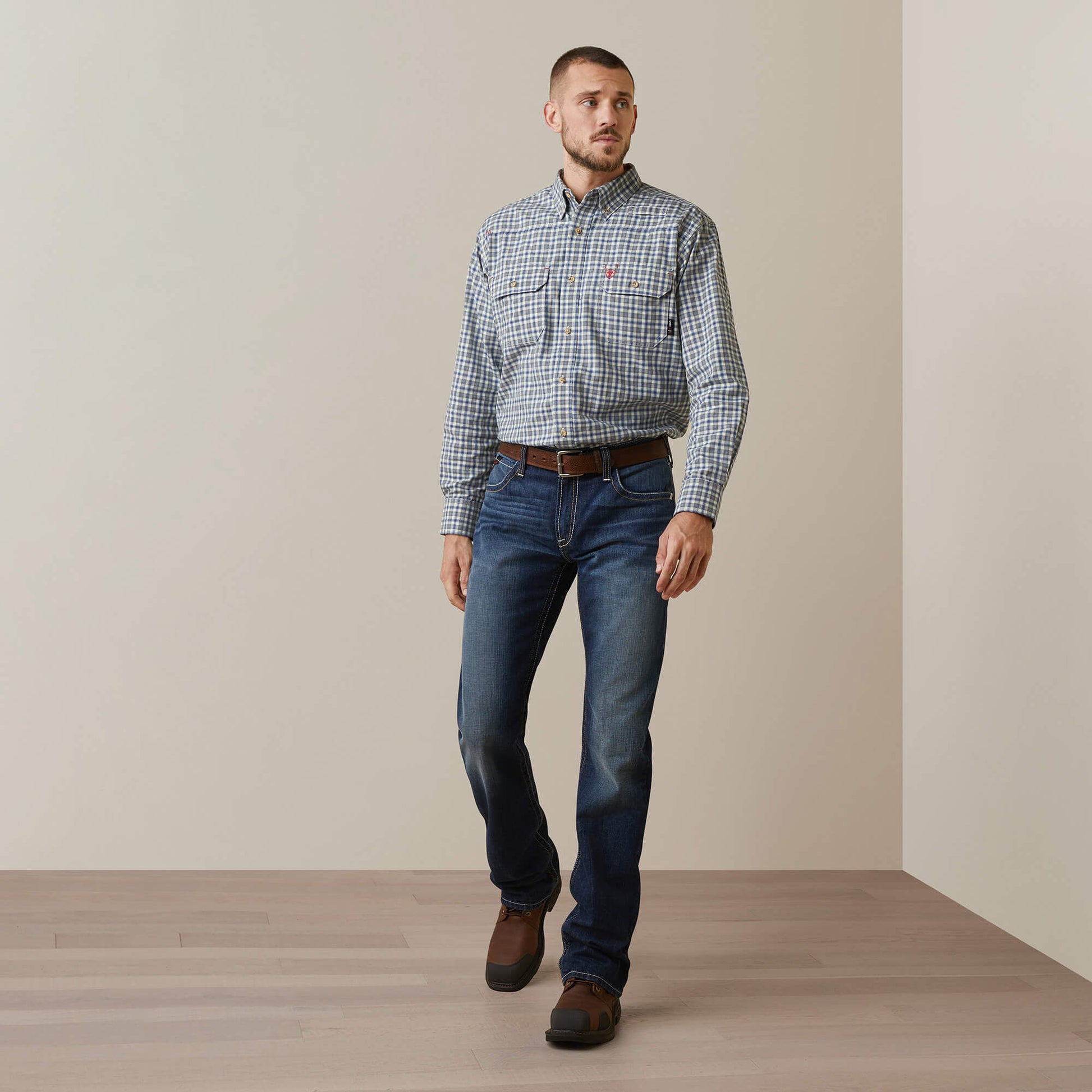 Ariat Online Shop - FR Plaid Featherlight Work Shirt