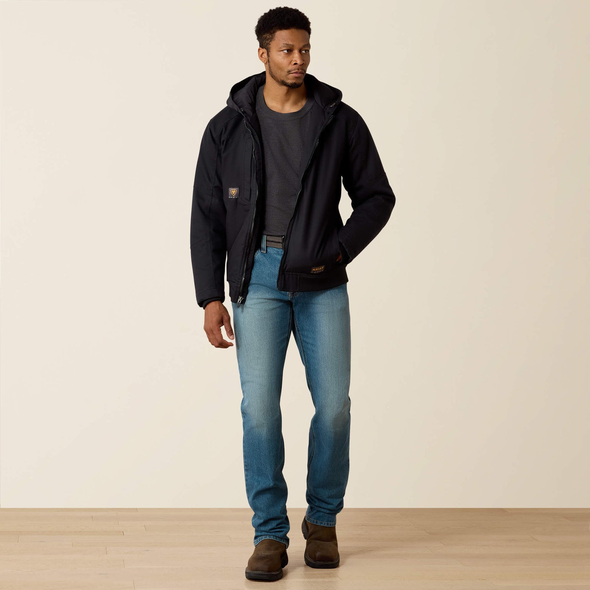 Ariat Website Store - Rebar Washed DuraCanvas Insulated Jacket