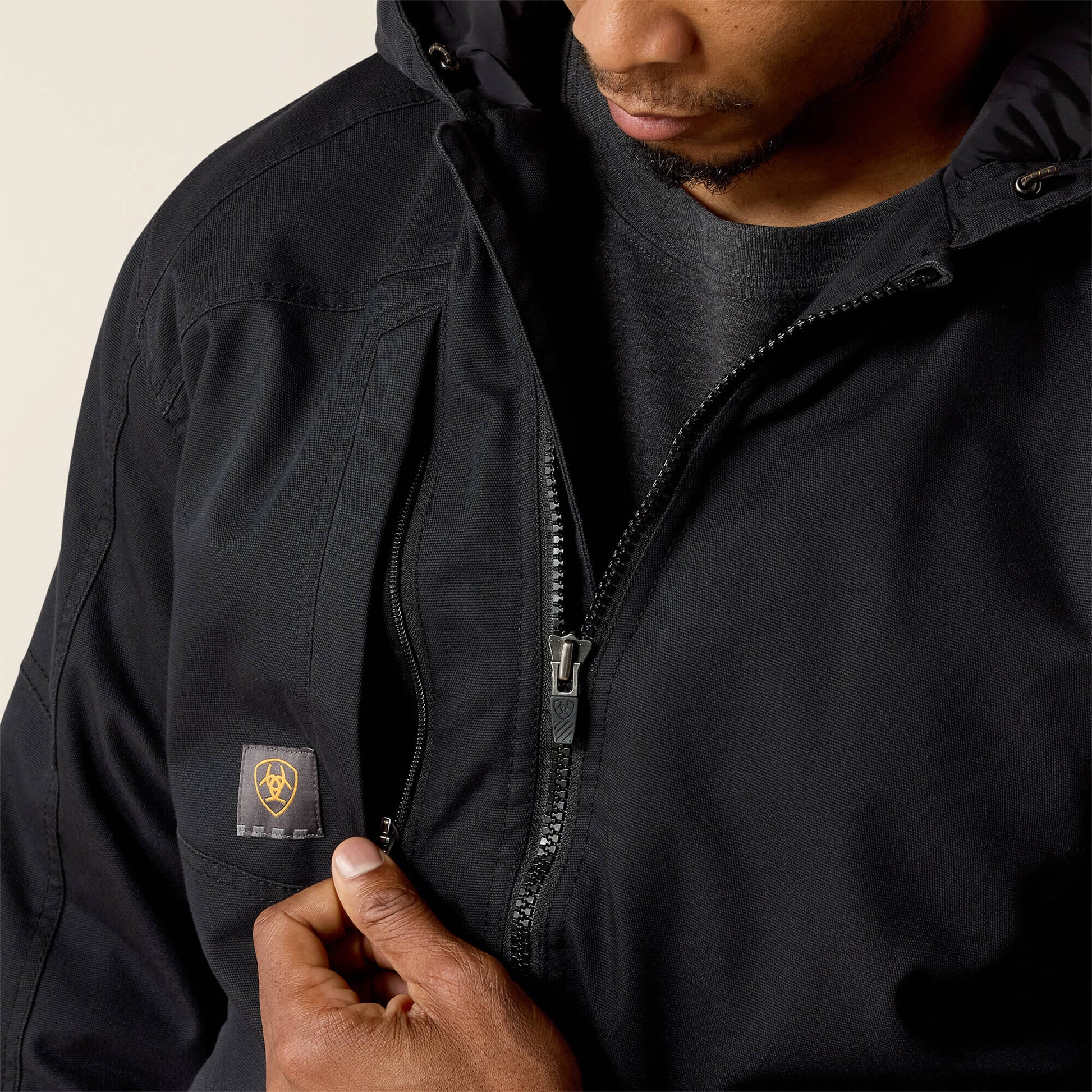 Ariat Website Store - Rebar Washed DuraCanvas Insulated Jacket