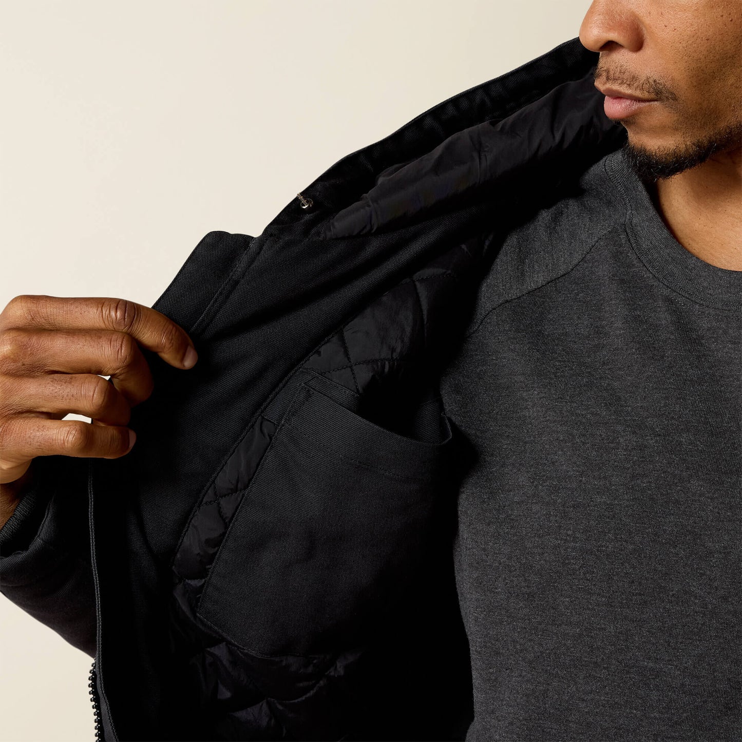 Ariat Website Store - Rebar Washed DuraCanvas Insulated Jacket