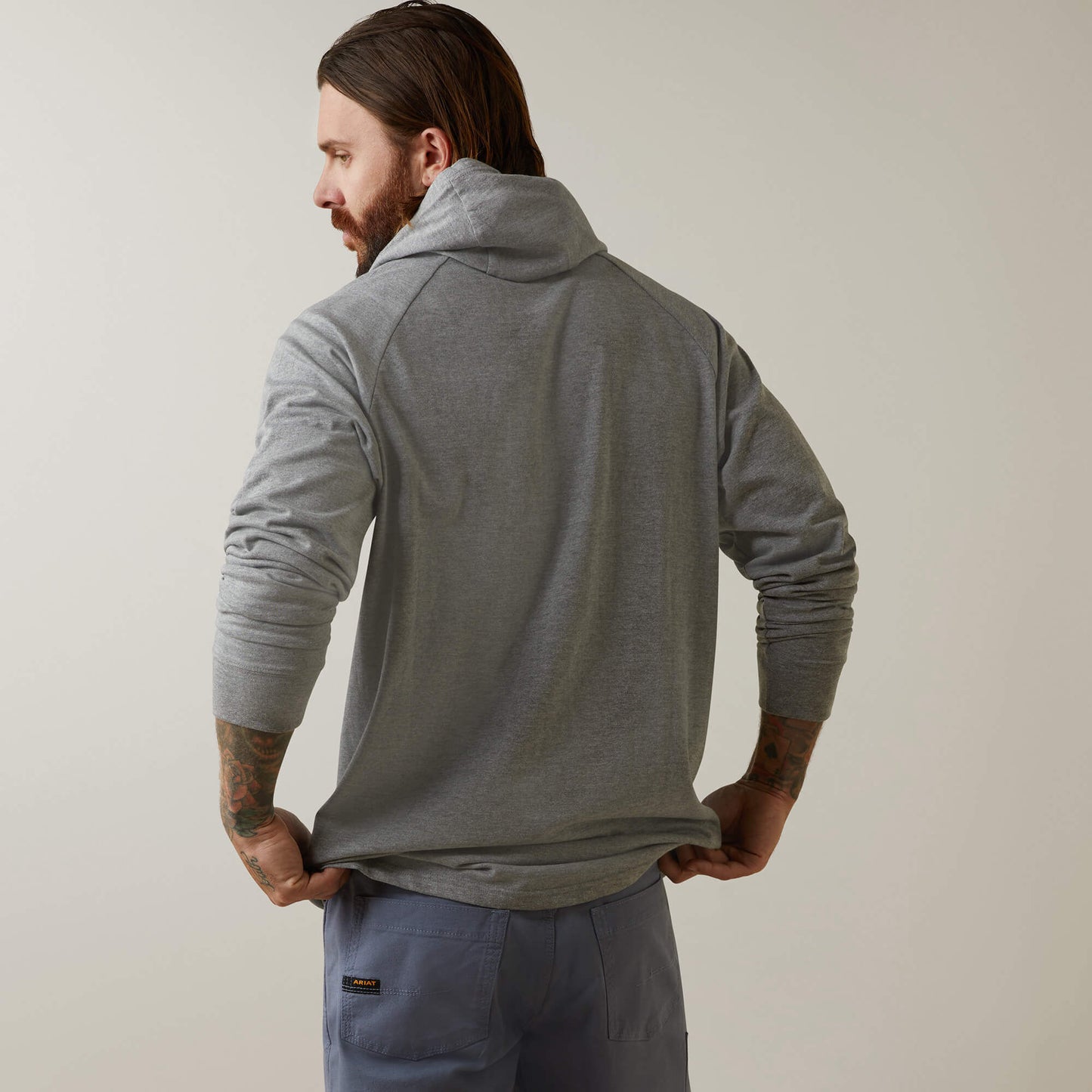 Ariat US - Rebar Cotton Strong Hooded T-Shirt