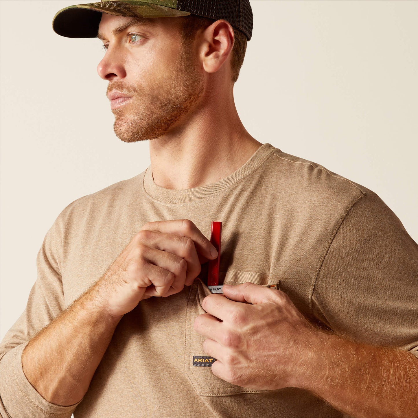 Ariat On Sale - Rebar Workman Born For This T-Shirt