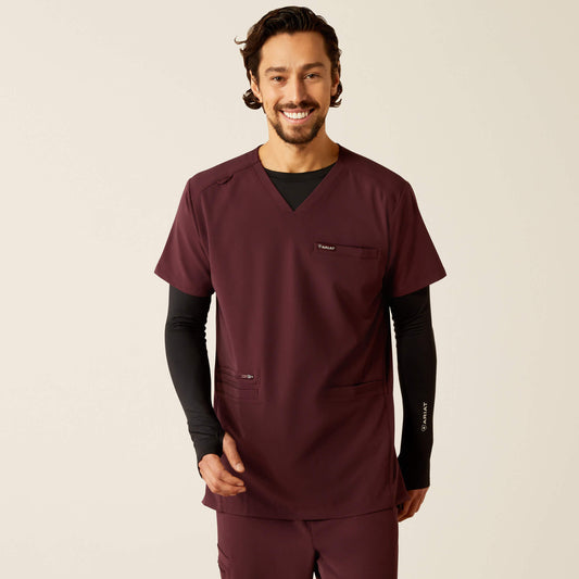 Ariat Website Store - Derham 6 Pocket Scrub Top