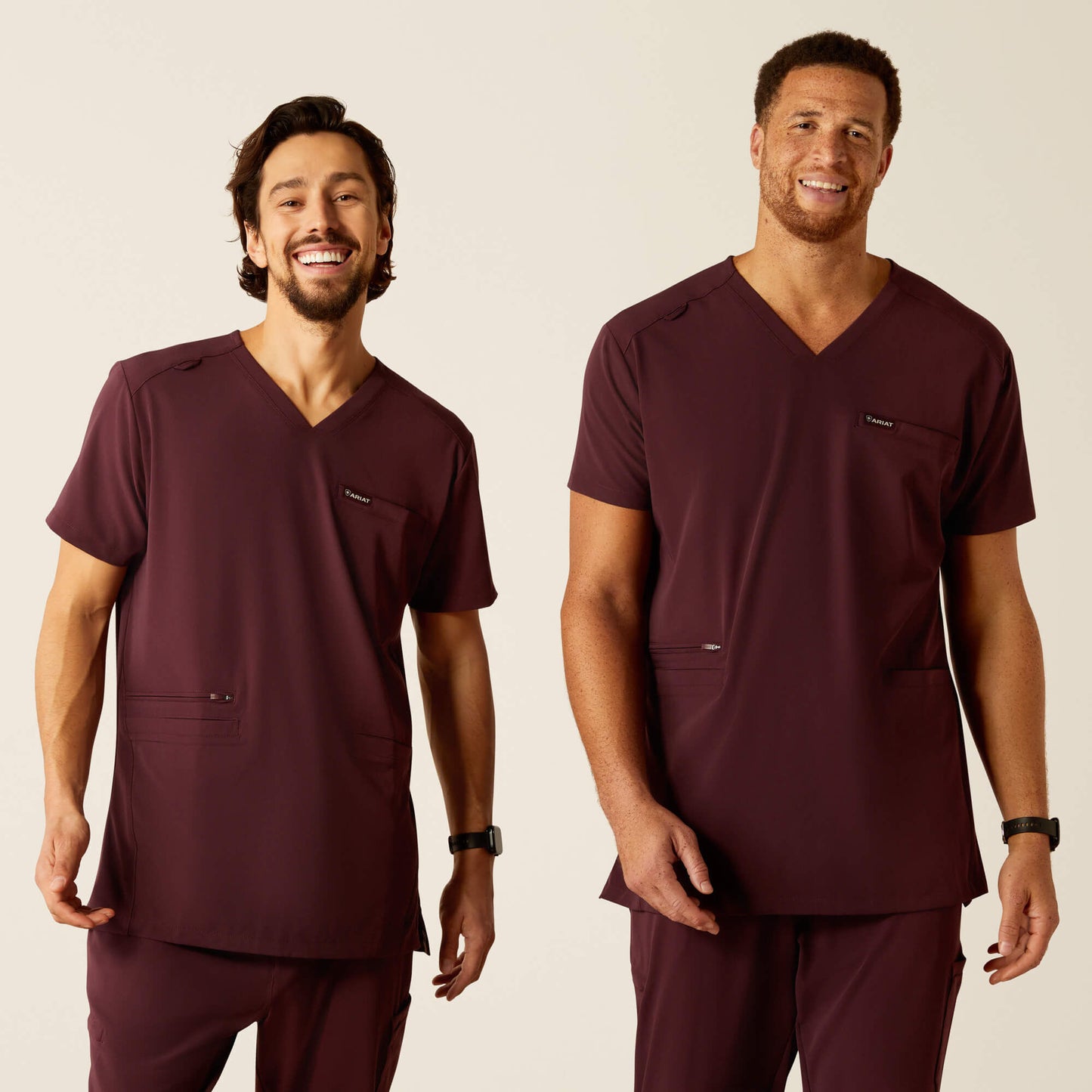 Ariat Website Store - Derham 6 Pocket Scrub Top