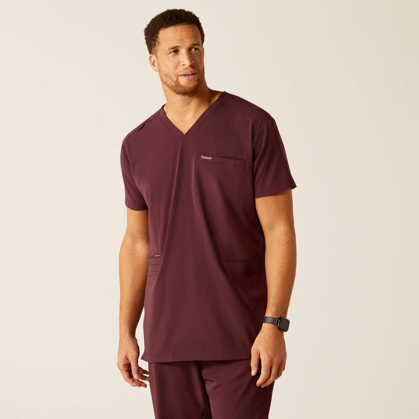 Ariat Website Store - Derham 6 Pocket Scrub Top