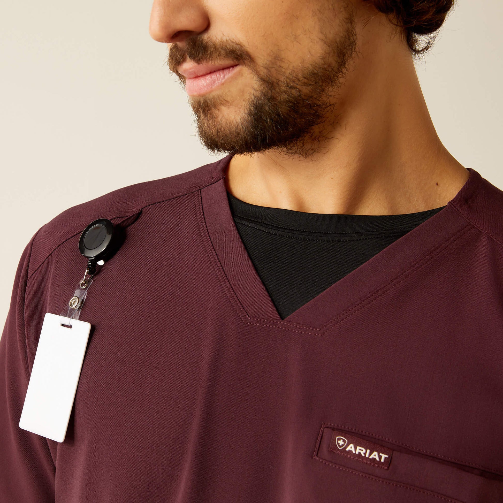 Ariat Website Store - Derham 6 Pocket Scrub Top