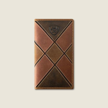 Ariat On Sale - Patchwork Embroidered Logo Rodeo Wallet